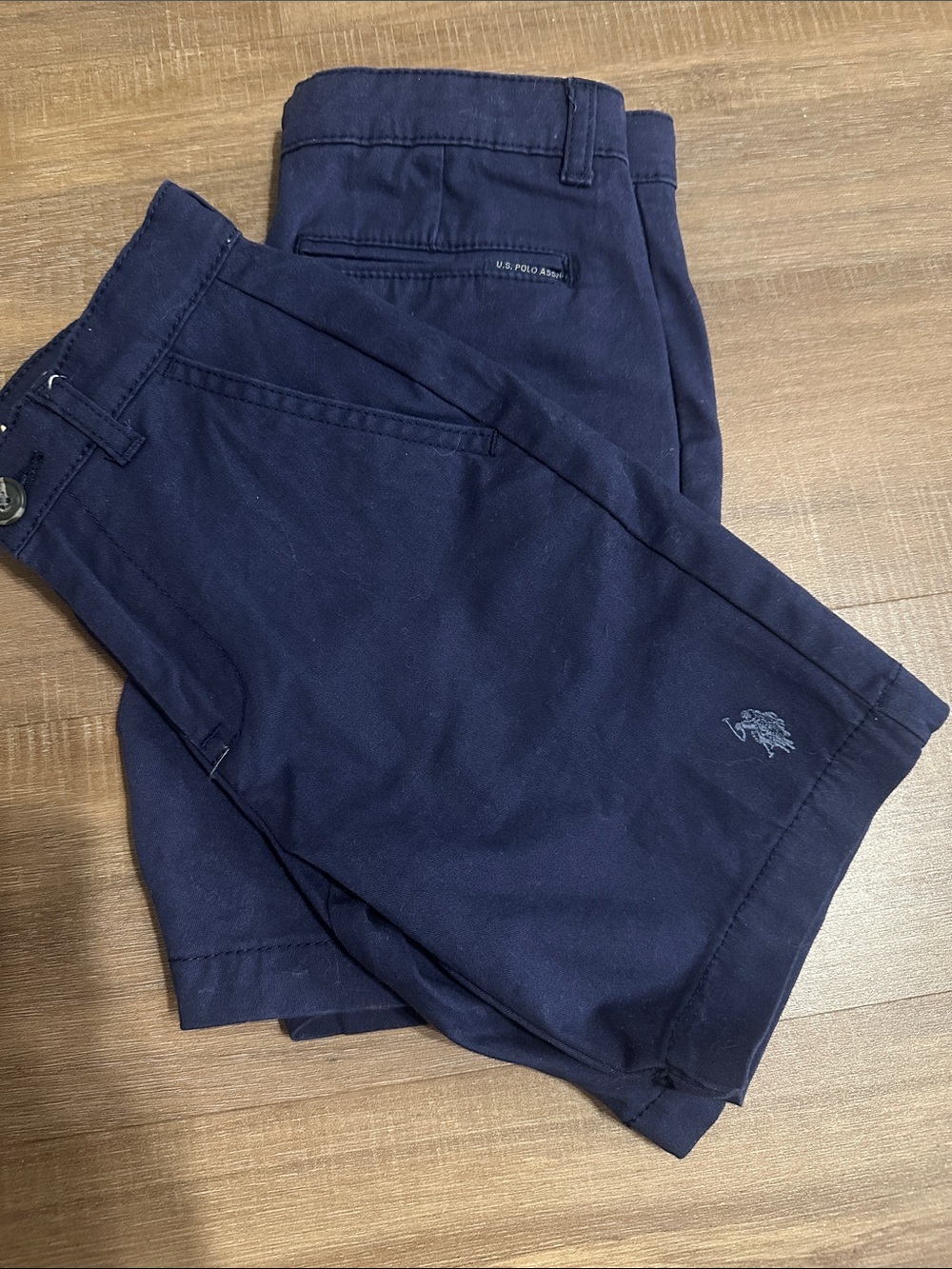 U.S. Polo Assn. Navy Blue Chino Pants